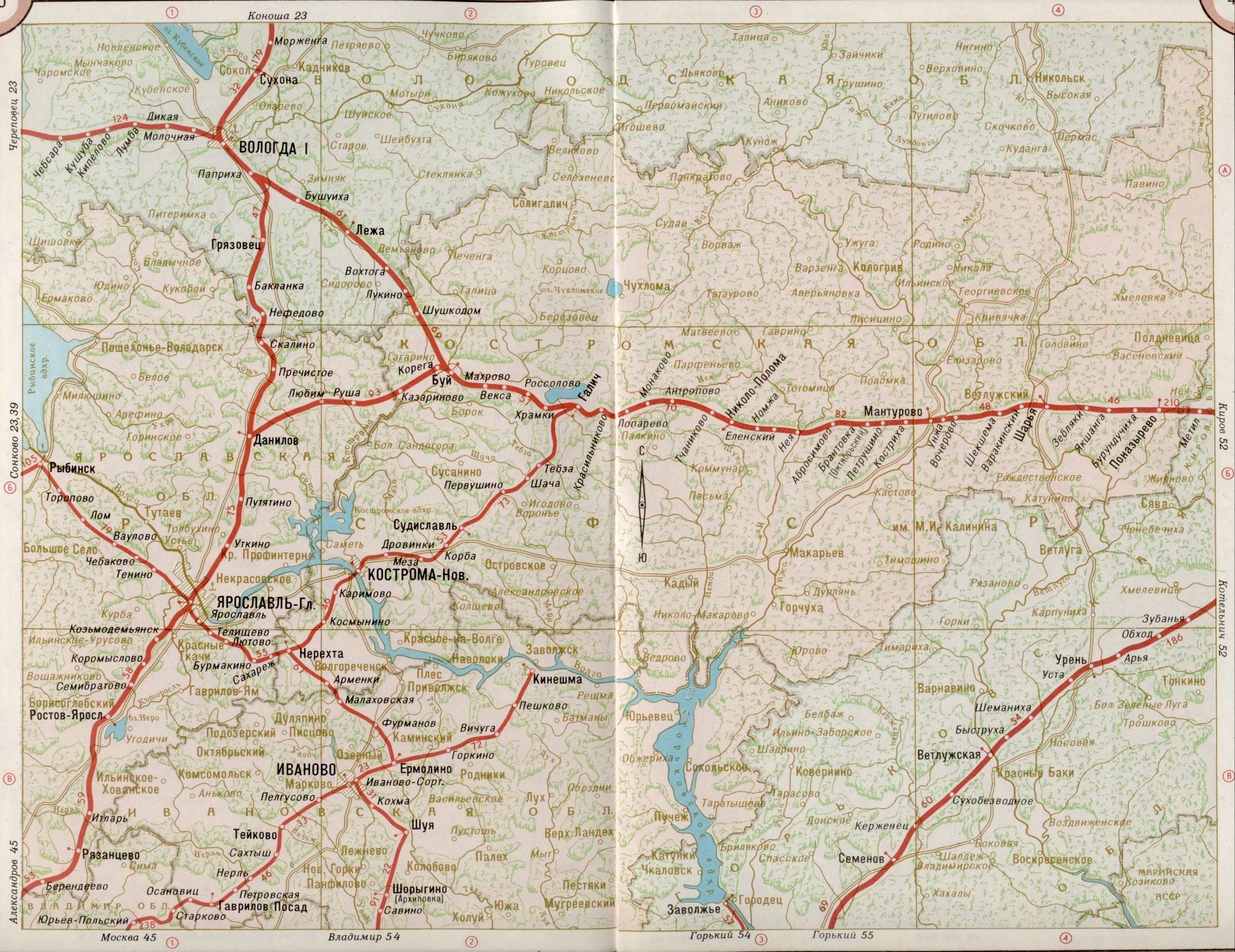 Карты и схемы железных дорог России и СНГ